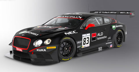 Bentley Continental GT3 24 hrs Spa